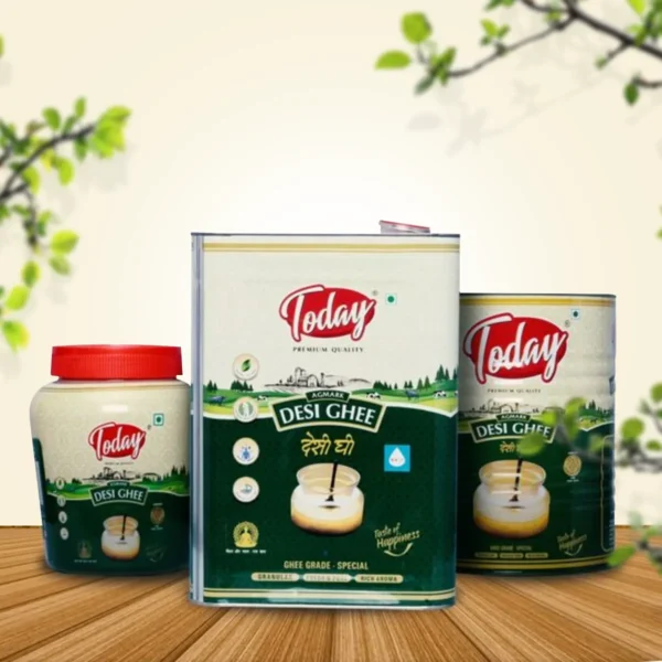 Buffalo Desi Ghee - TIN (Agmark Certified)