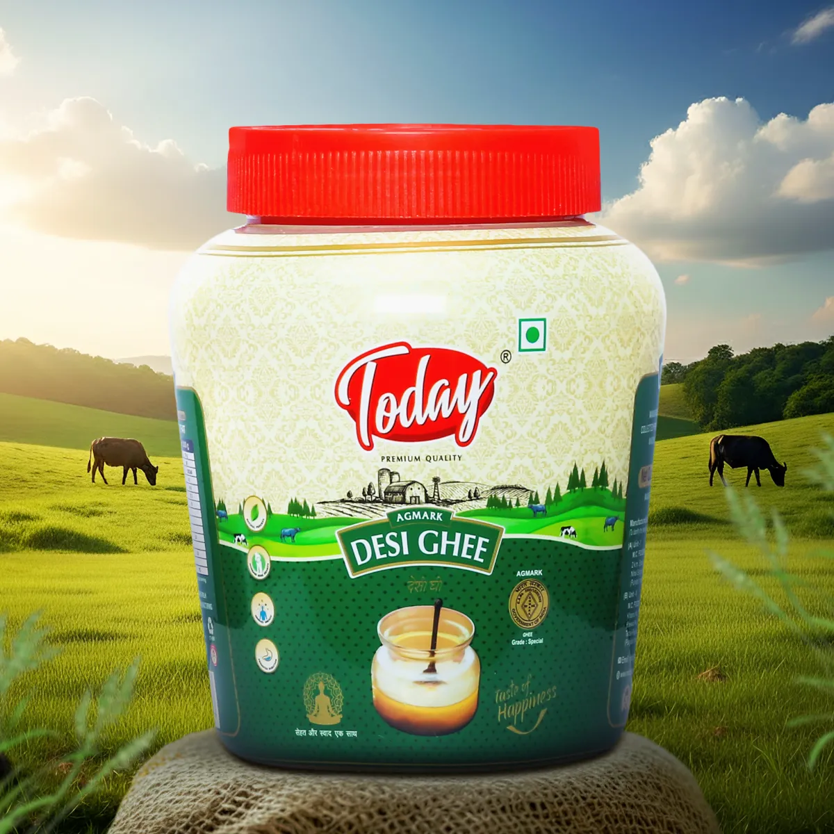 Buffalo Desi Ghee Jar1