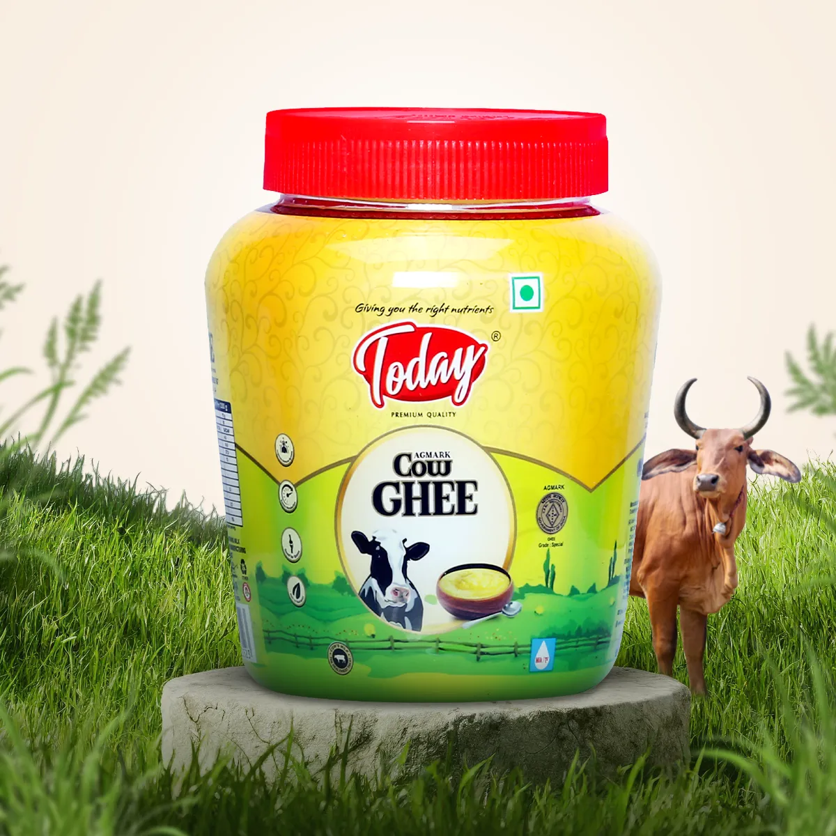 Cow Ghee Jar1