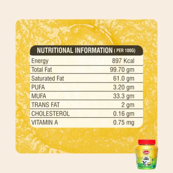 Cow Ghee - JAR (Agmark Certified)