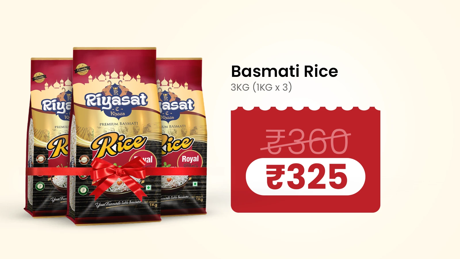 3kg Basmati Rice Riyasat